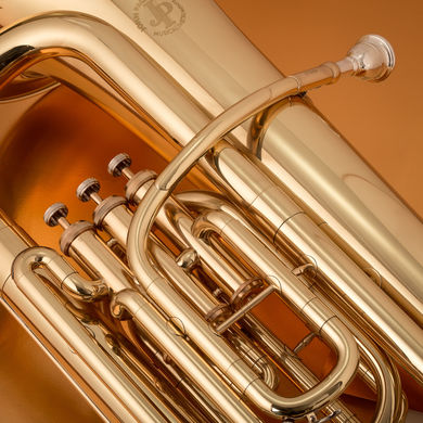John Packer JP077 Tuba Eb - mini 3 valve - gold lacquer